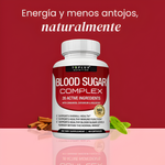 BLOOD SUGAR COMPLEX – Equilibrio diario, energía estable y apoyo natural a tus niveles de azúcar