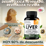 💛 LIVER CLEANSE - Detox Premium 70 Cápsulas + Envío Gratis