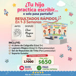 KIT DE 4 CUADERNOS MONTESSORI REUTILIZABLES